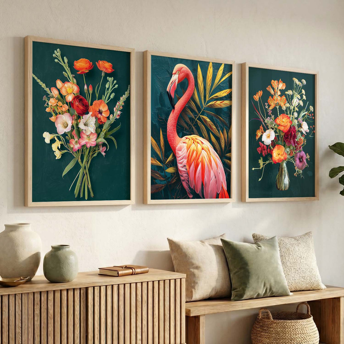 Modern Wall Art Paintings for Living Room - Wall Poster With frames