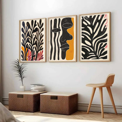 Modern   Wall  Art  Paintings for Living Room - Wall Poster With frames
