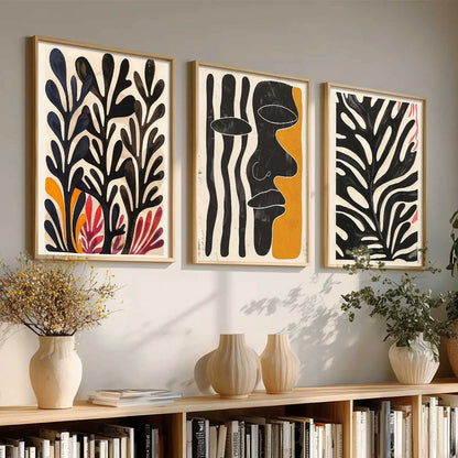 Modern   Wall  Art  Paintings for Living Room - Wall Poster With frames