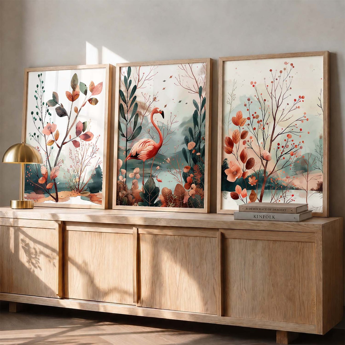 Traditional Wall Art Paintings for Living Room - Wall Poster With frames