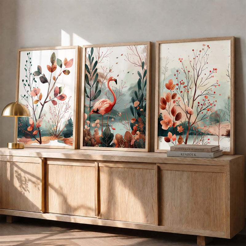 Traditional Wall Art Paintings for Living Room - Wall Poster With frames