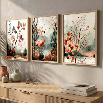 Traditional Wall Art Paintings for Living Room - Wall Poster With frames