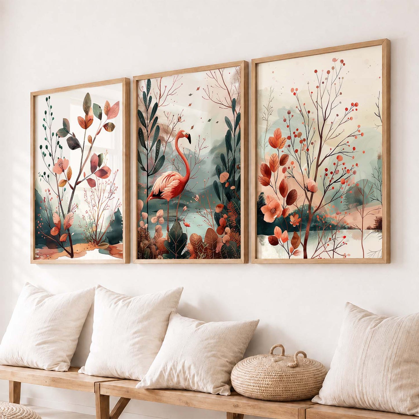 Traditional Wall Art Paintings for Living Room - Wall Poster With frames