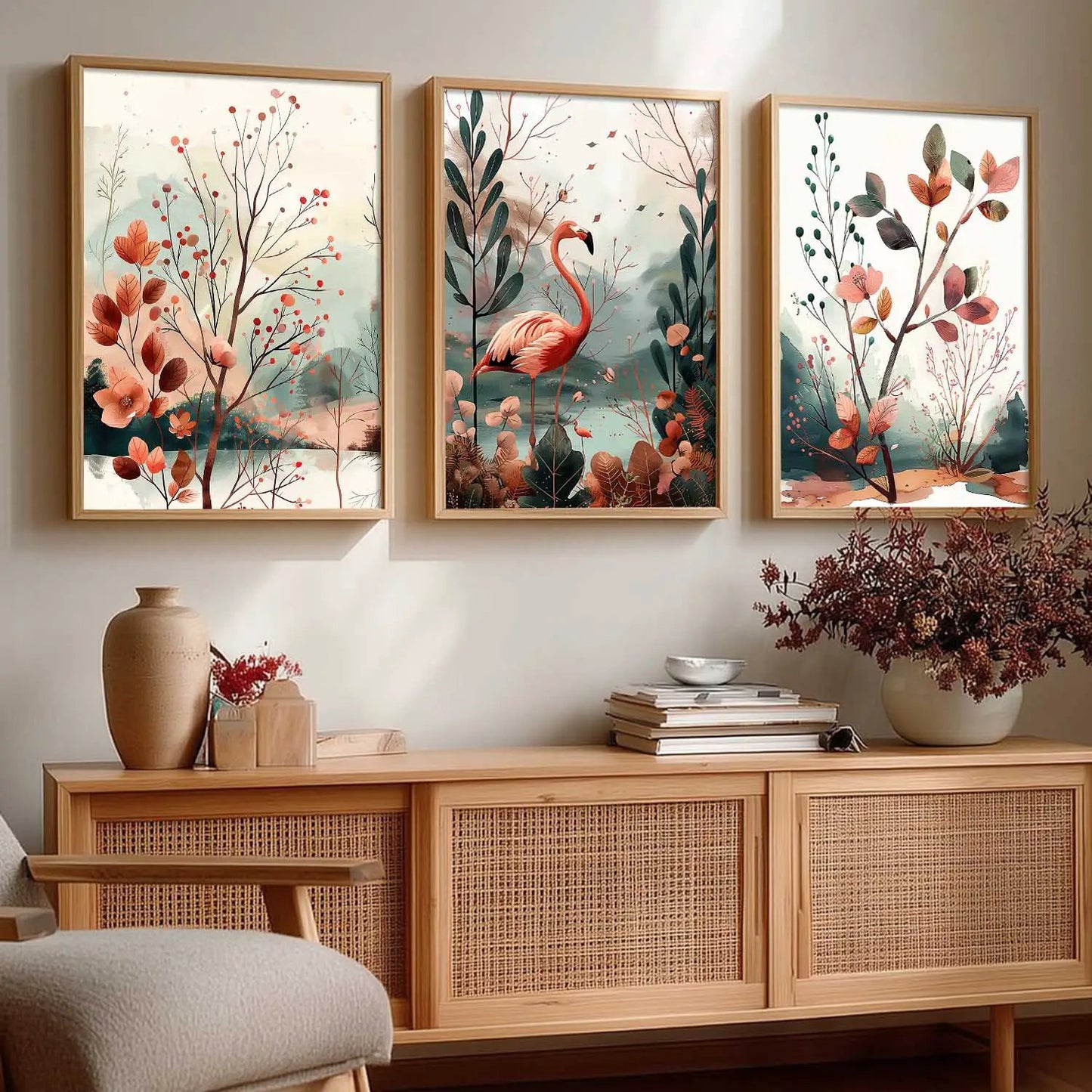 Traditional Wall Art Paintings for Living Room - Wall Poster With frames
