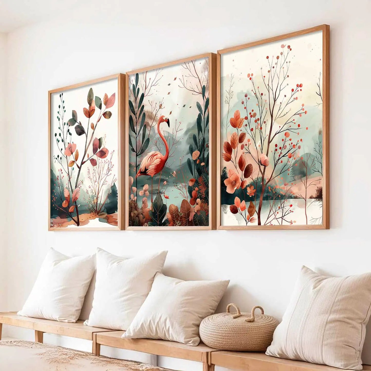 Traditional Wall Art Paintings for Living Room - Wall Poster With frames