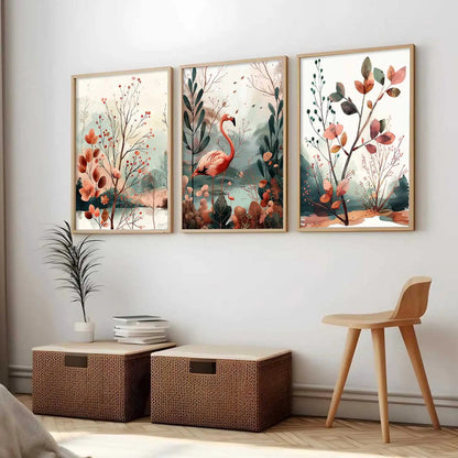 Traditional Wall Art Paintings for Living Room - Wall Poster With frames