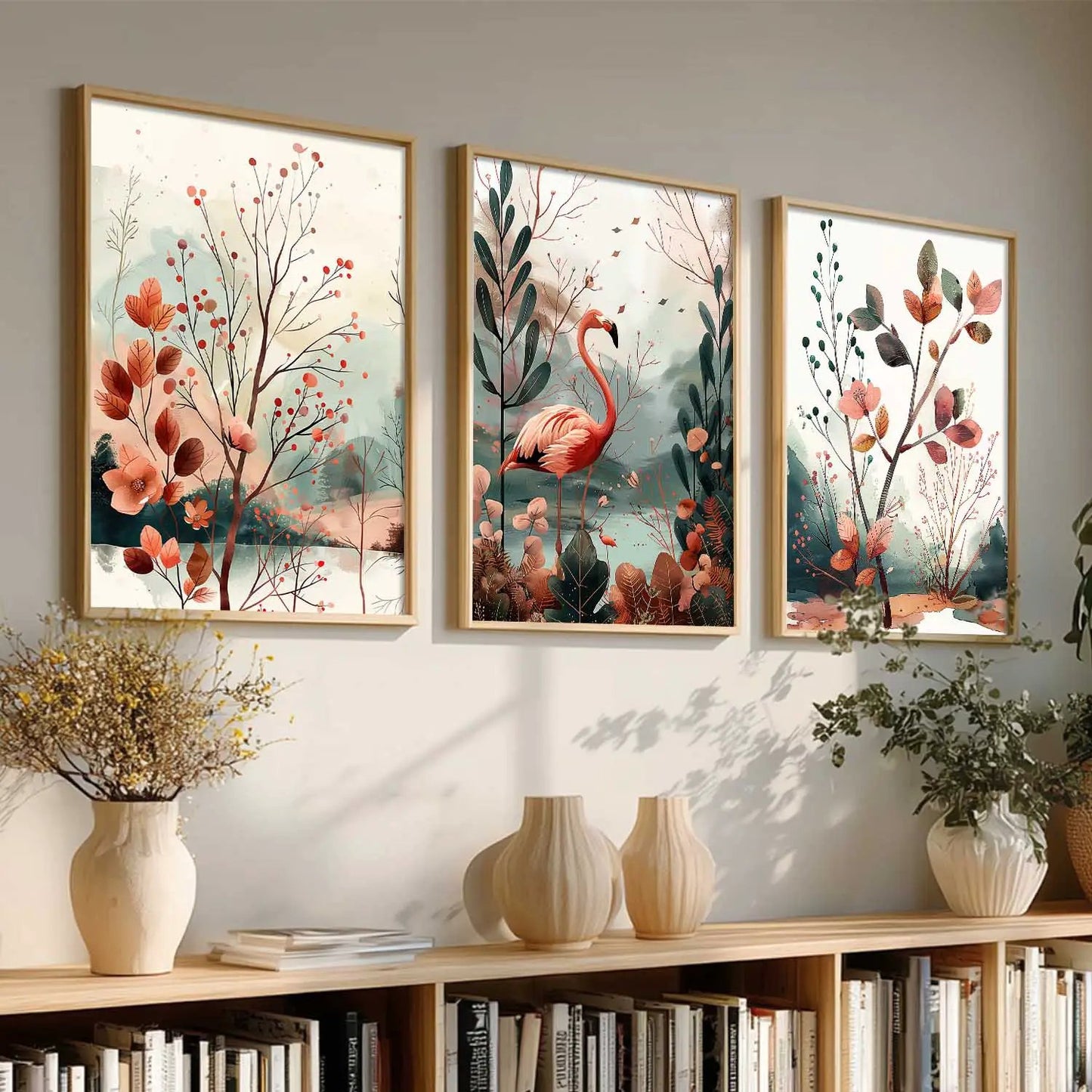 Traditional Wall Art Paintings for Living Room - Wall Poster With frames