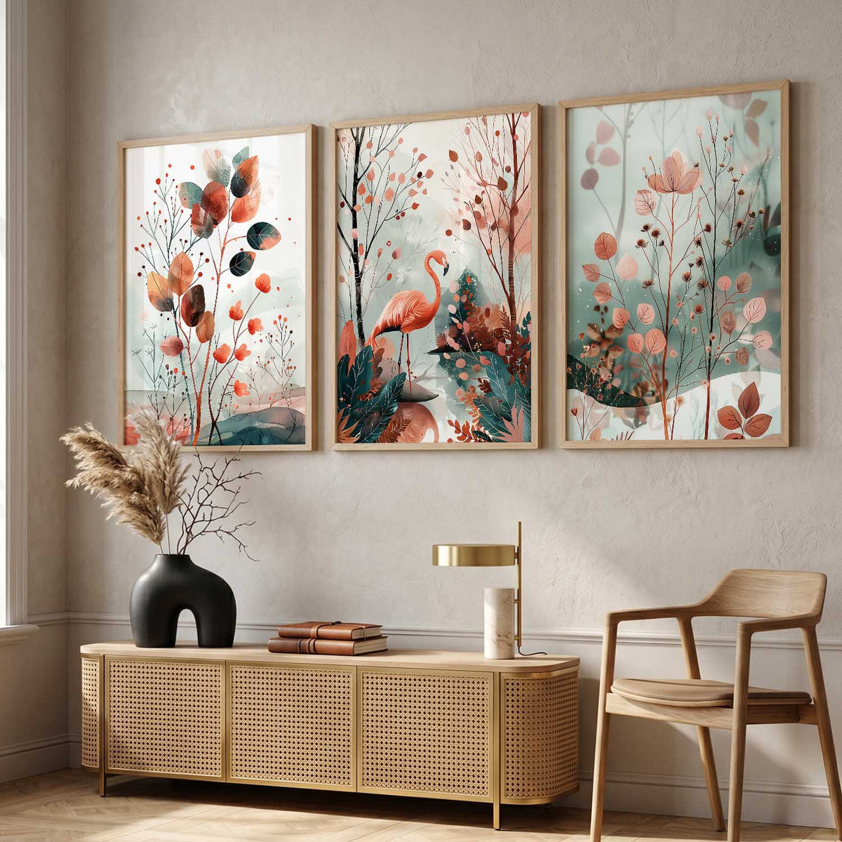 Modern Wall Art Paintings for Living Room - Wall Poster With frames