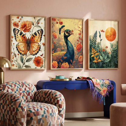 Modern Wall Art Paintings for Living Room - Wall Poster With frames