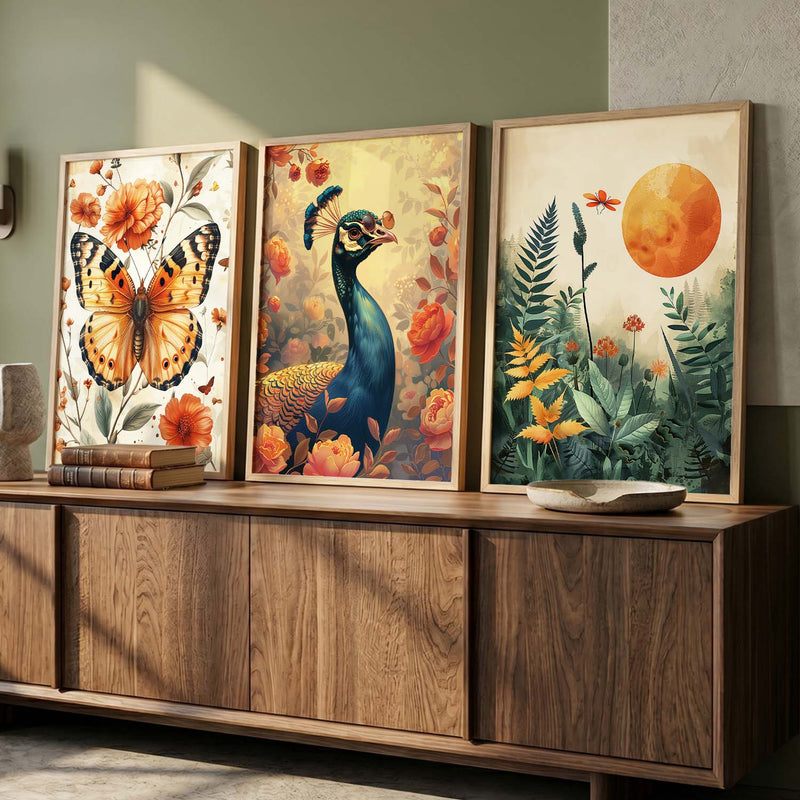 Modern Wall Art Paintings for Living Room - Wall Poster With frames