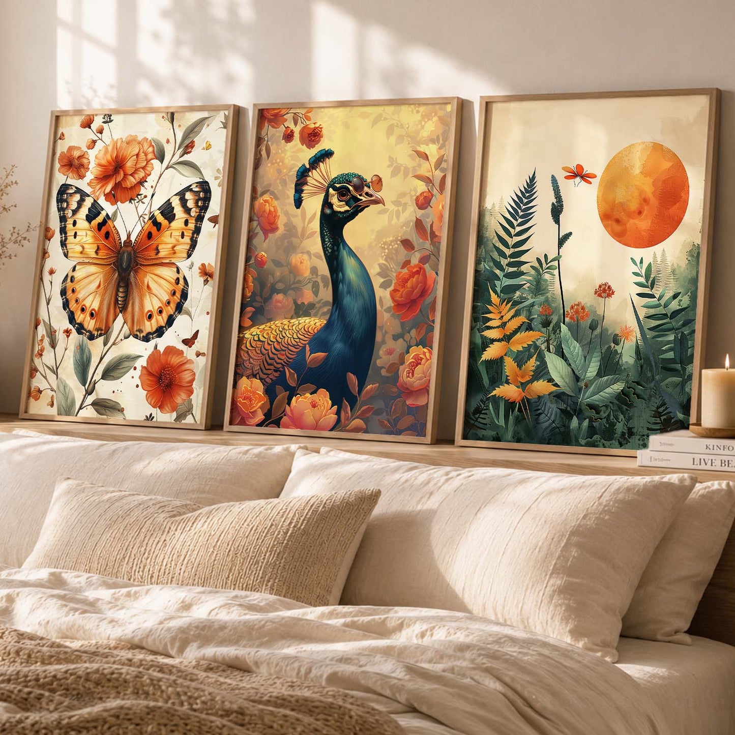 Modern Wall Art Paintings for Living Room - Wall Poster With frames