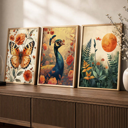 Modern Wall Art Paintings for Living Room - Wall Poster With frames