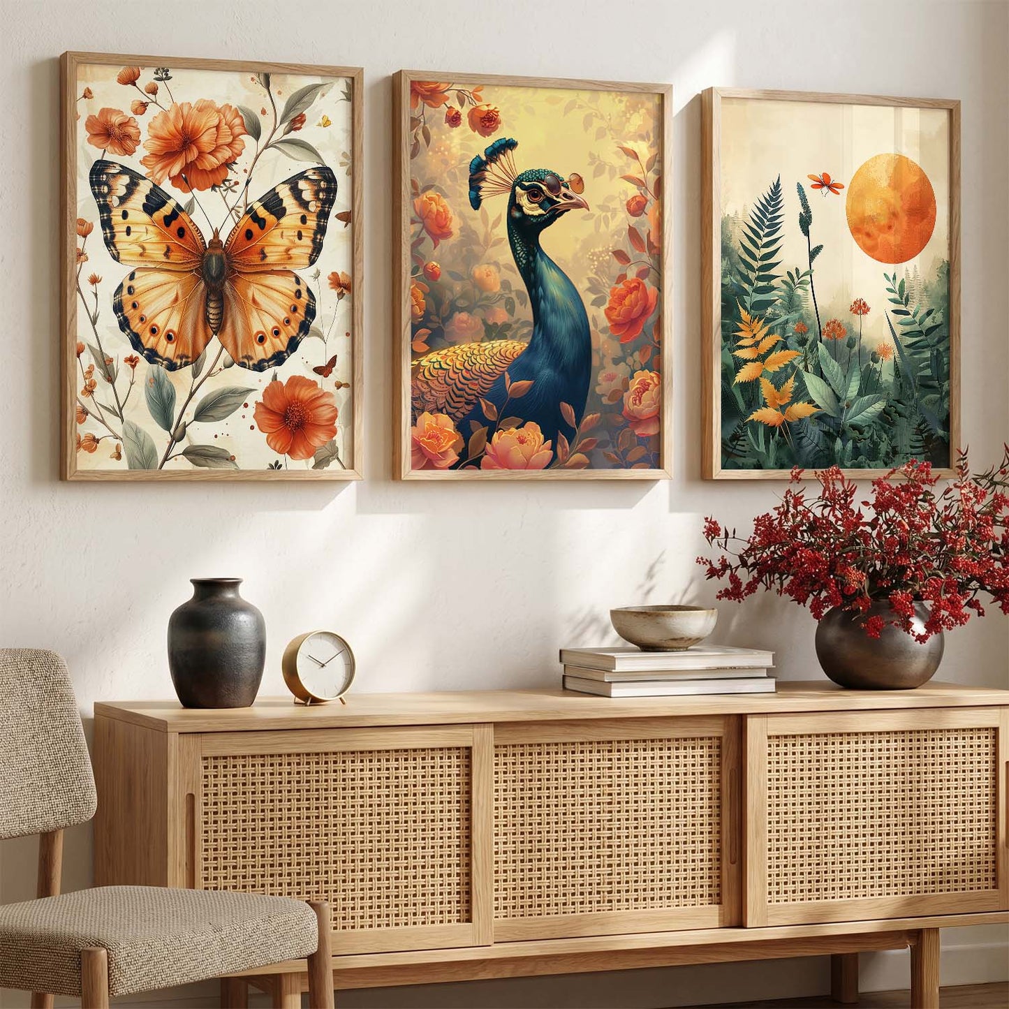 Modern Wall Art Paintings for Living Room - Wall Poster With frames