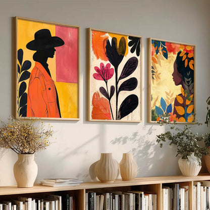 Modern  Wall   Art  Paintings for Living Room - Wall Poster With frames