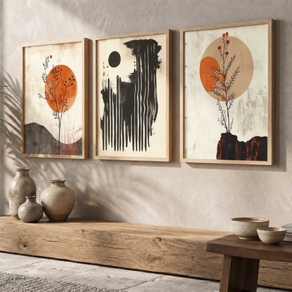 Modern  Wall  Art Paintings for Living Room - Wall Poster With frames