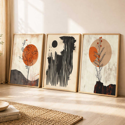 Modern  Wall  Art Paintings for Living Room - Wall Poster With frames