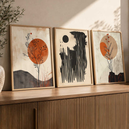 Modern  Wall  Art Paintings for Living Room - Wall Poster With frames