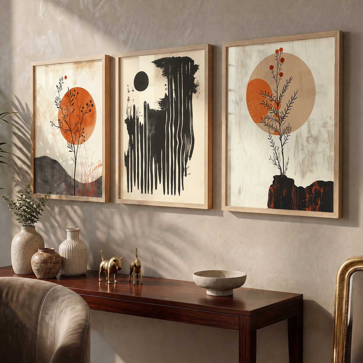 Modern  Wall  Art Paintings for Living Room - Wall Poster With frames
