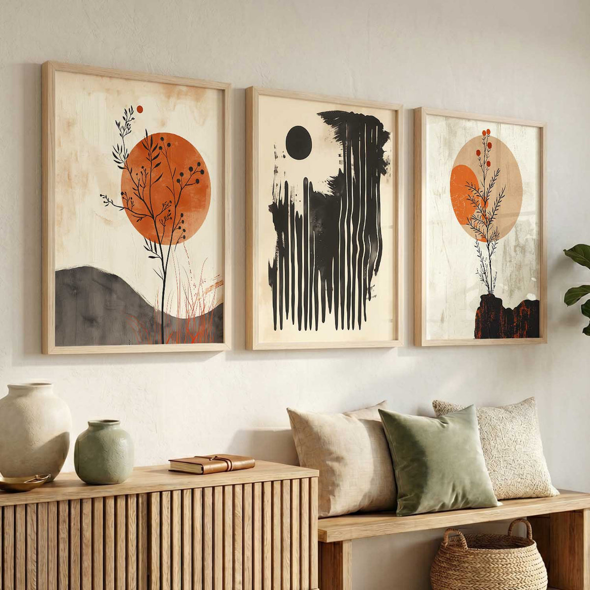 Modern  Wall  Art Paintings for Living Room - Wall Poster With frames