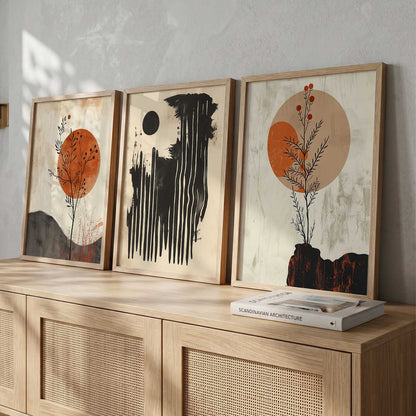 Modern  Wall  Art Paintings for Living Room - Wall Poster With frames