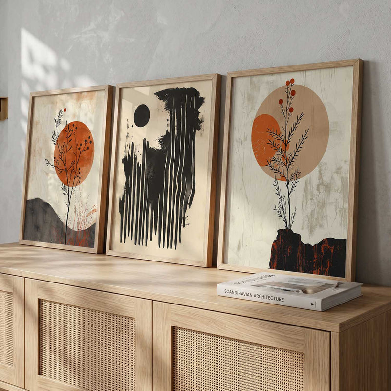 Modern  Wall  Art Paintings for Living Room - Wall Poster With frames