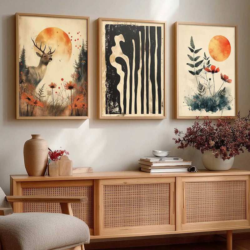 Modern Wall Art Paintings for Living Room - Wall Poster With frames by Kotart store