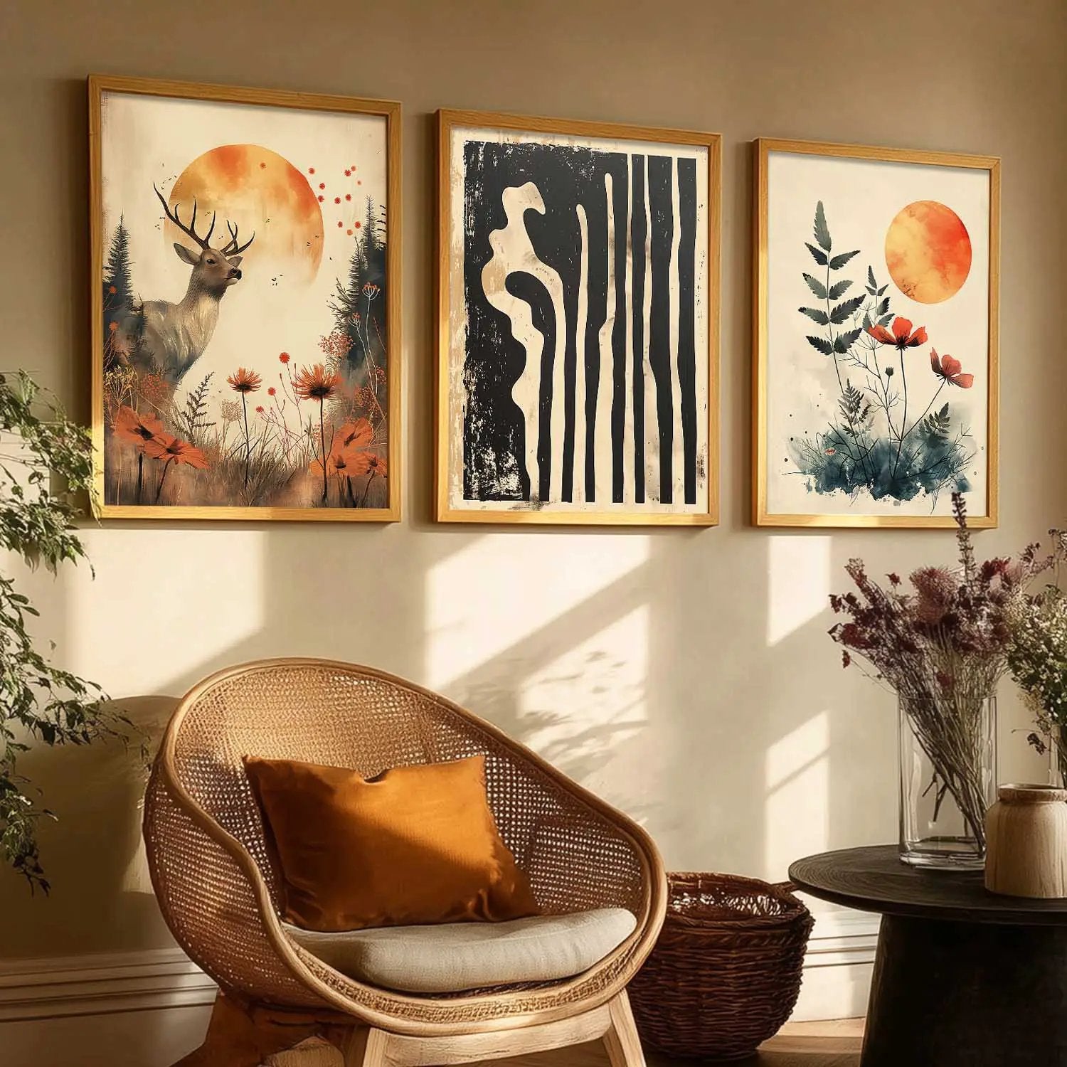 Modern Wall Art Paintings for Living Room - Wall Poster With frames by Kotart store