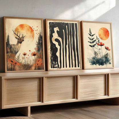 Modern Wall Art Paintings for Living Room - Wall Poster With frames by Kotart store