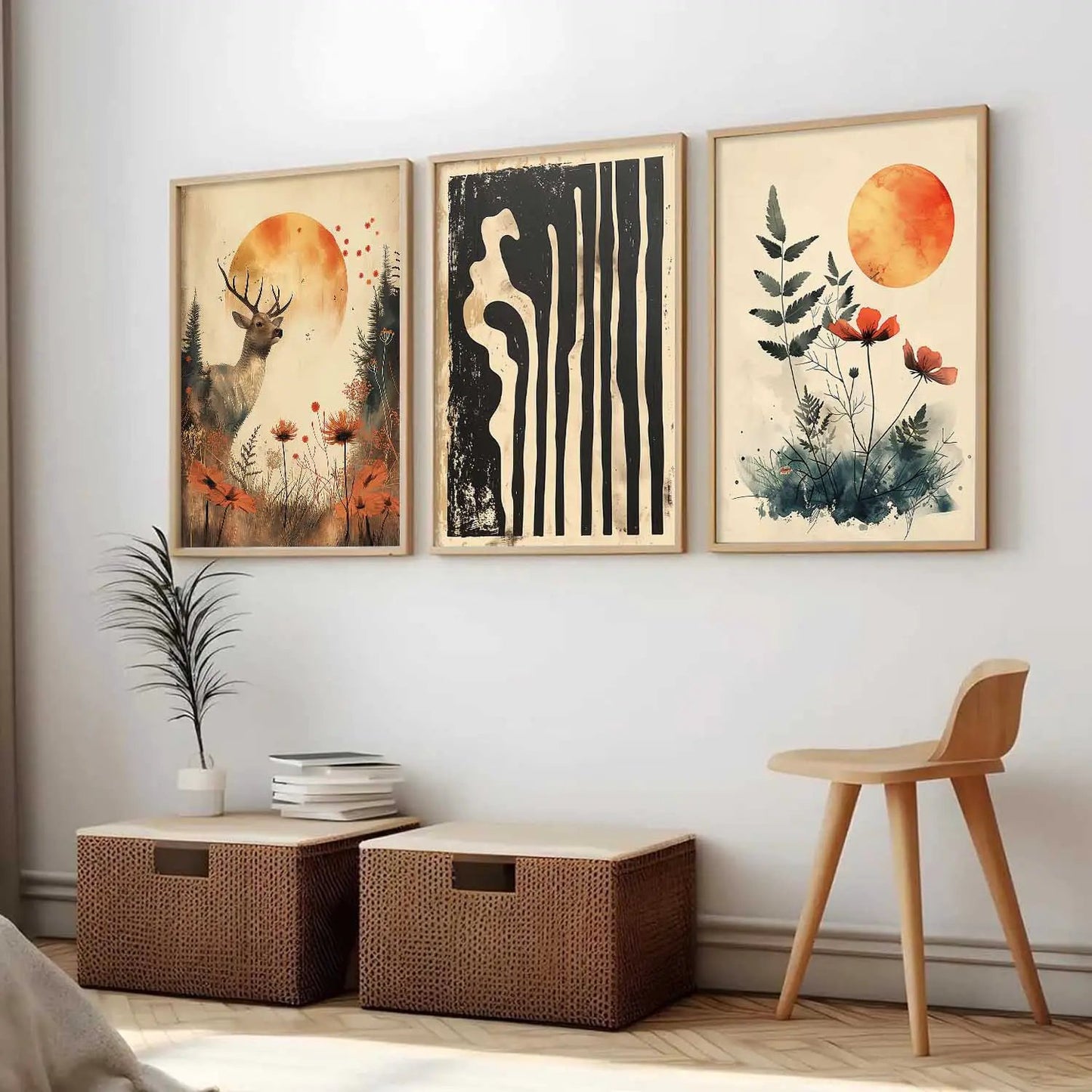 Modern Wall Art Paintings for Living Room - Wall Poster With frames by Kotart store