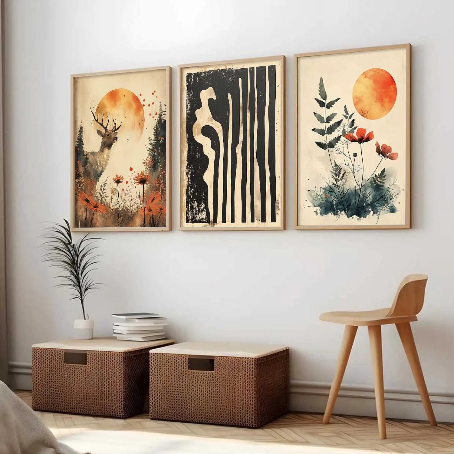 Modern Wall Art Paintings for Living Room - Wall Poster With frames by Kotart store