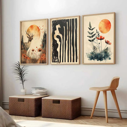 Modern Wall Art Paintings for Living Room - Wall Poster With frames by Kotart store