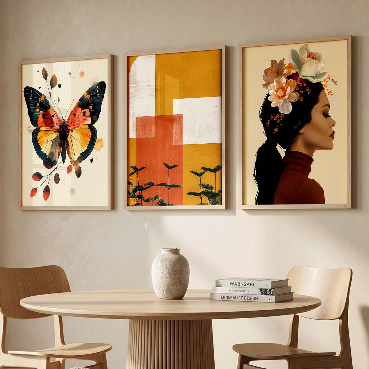 Modern Wall Art Paintings for Living Room - Wall Poster With frames