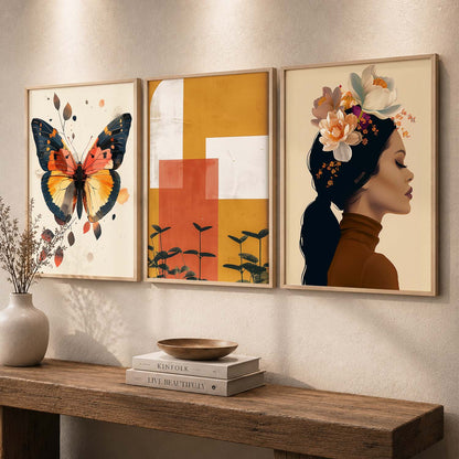 Modern Wall Art Paintings for Living Room - Wall Poster With frames