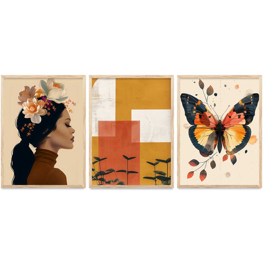 Modern  Wall  Art Paintings for Living Room - Wall Poster With frames