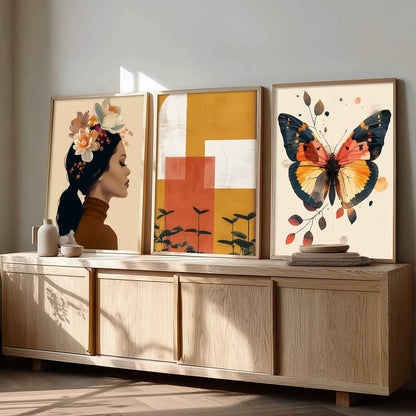 Modern Wall Art Paintings for Living Room - Wall Poster With frames by Kotart store