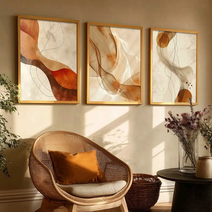 Modern  Wall Art Paintings for Living Room - Wall Poster With frames