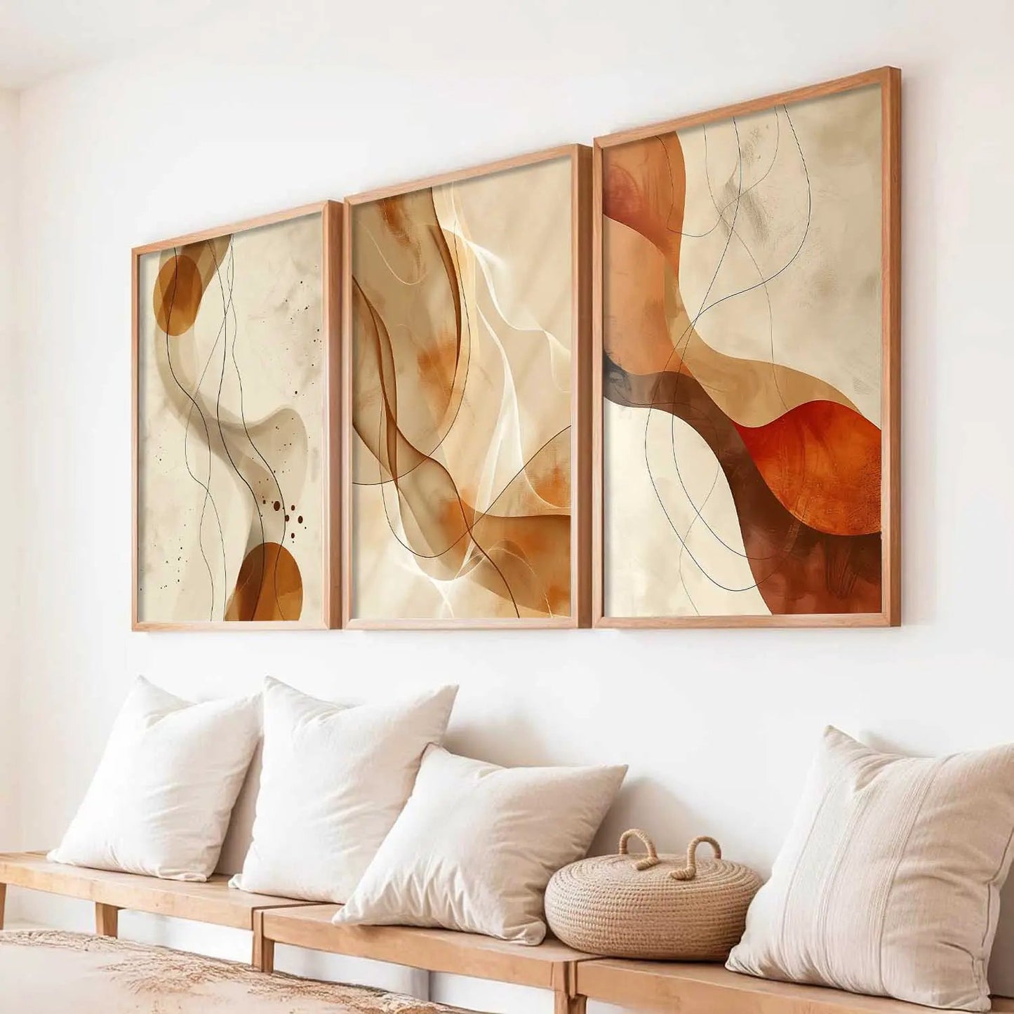 Modern  Wall Art Paintings for Living Room - Wall Poster With frames