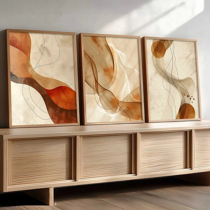 Modern  Wall Art Paintings for Living Room - Wall Poster With frames