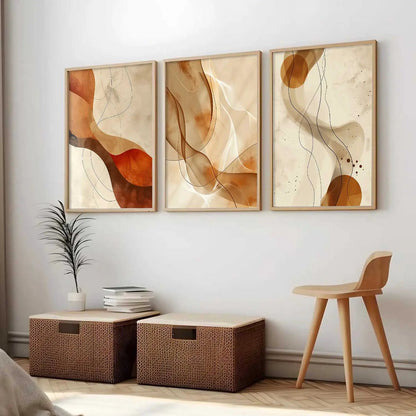 Modern  Wall Art Paintings for Living Room - Wall Poster With frames