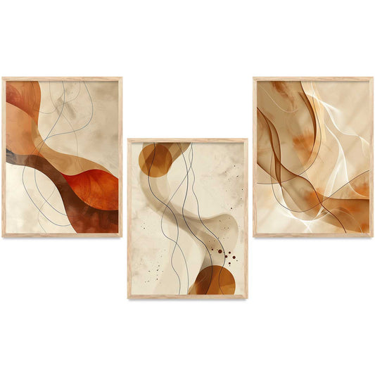 Modern  Wall Art Paintings for Living Room - Wall Poster With frames