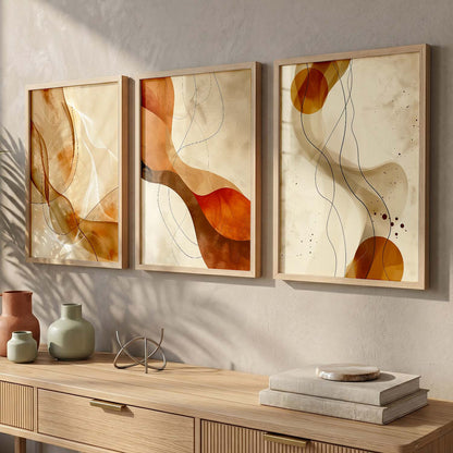 Modern  Wall Art Paintings for Living Room - Wall Poster With frames