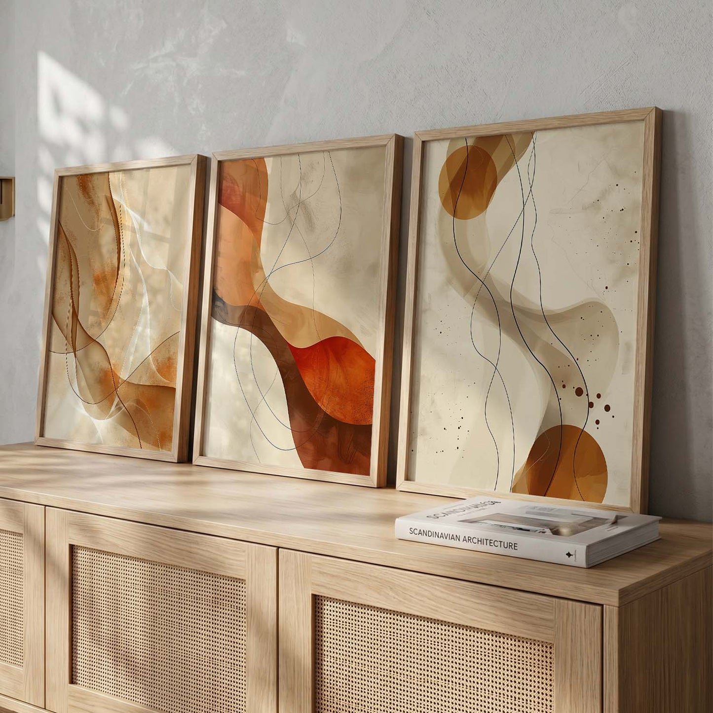 Modern  Wall Art Paintings for Living Room - Wall Poster With frames