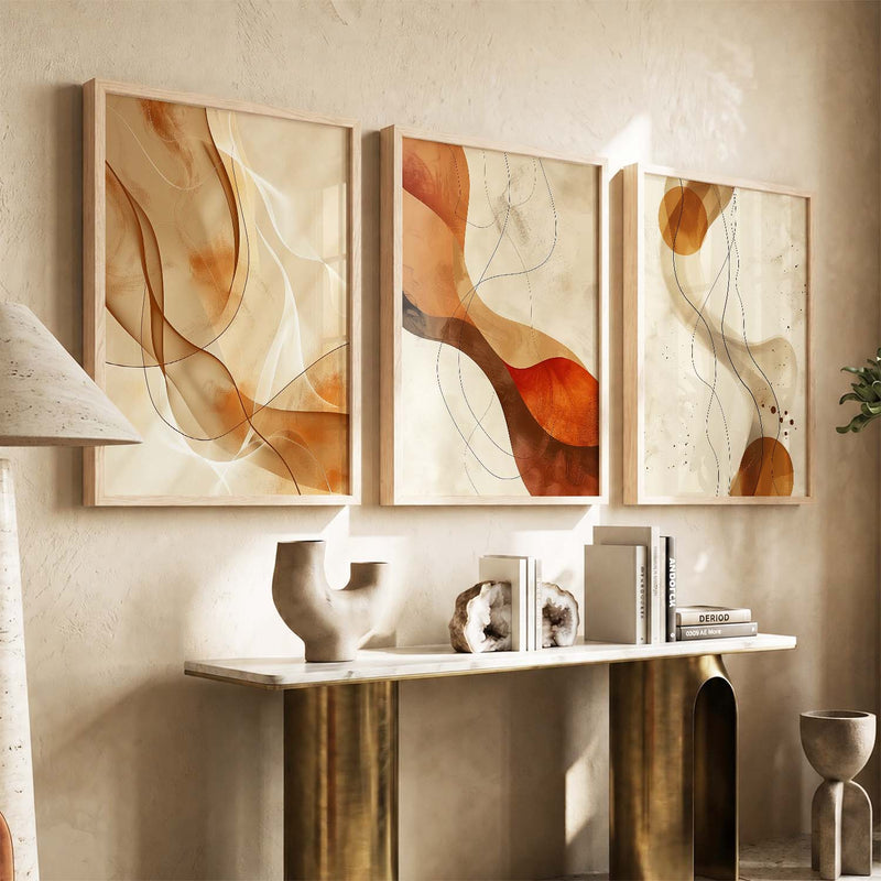 Modern  Wall Art Paintings for Living Room - Wall Poster With frames