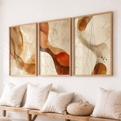 Modern  Wall Art Paintings for Living Room - Wall Poster With frames