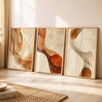 Modern  Wall Art Paintings for Living Room - Wall Poster With frames