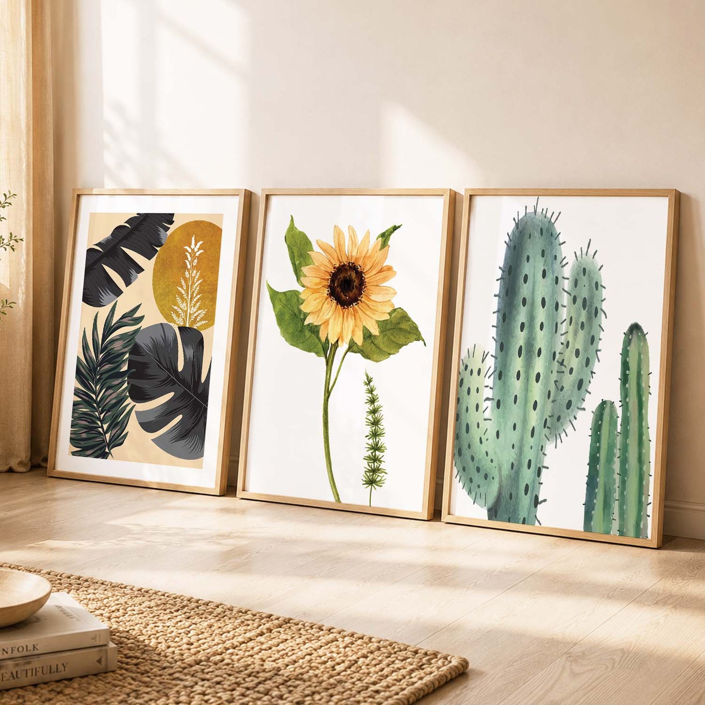 Nature Inspire Art Posters Combo - A Modern Perfect Fit for Your Space
