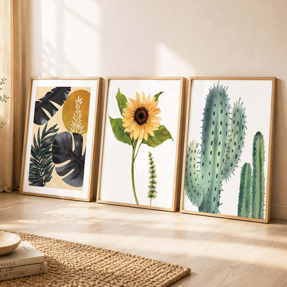 Nature Inspire Art Posters Combo - A Modern Perfect Fit for Your Space