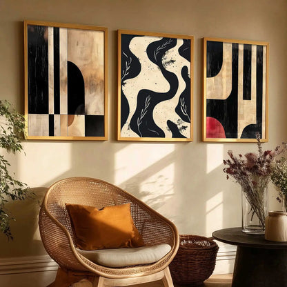Abstract  Wall  Art  Paintings for Living Room - Wall Poster With frames