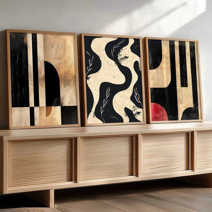 Abstract  Wall  Art  Paintings for Living Room - Wall Poster With frames