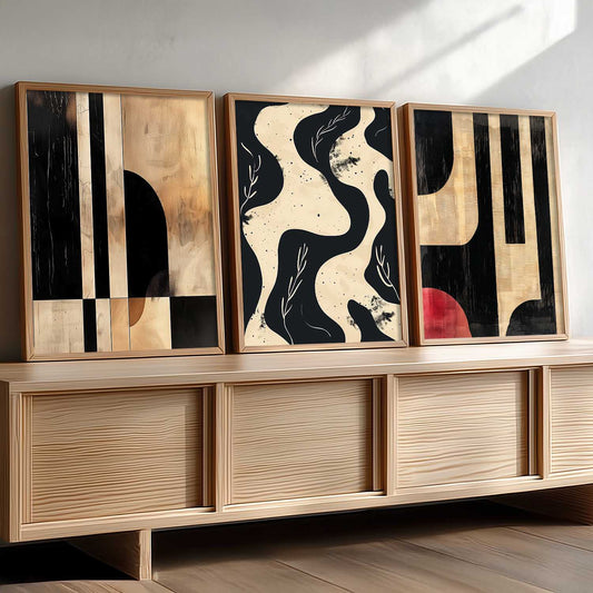 Abstract  Wall  Art  Paintings for Living Room - Wall Poster With frames